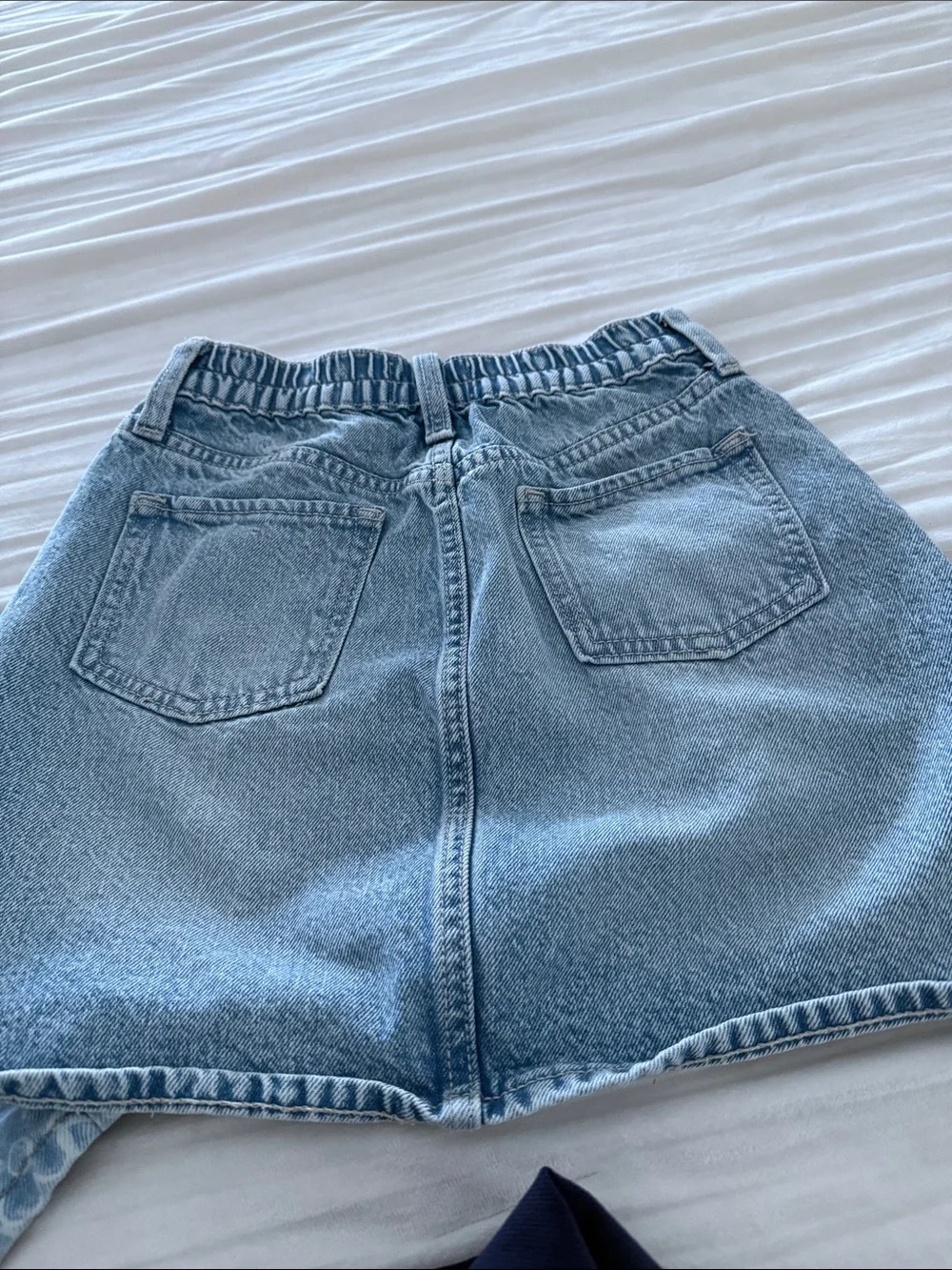 Girls Mini Skirt Collection - Light Denim & Navy